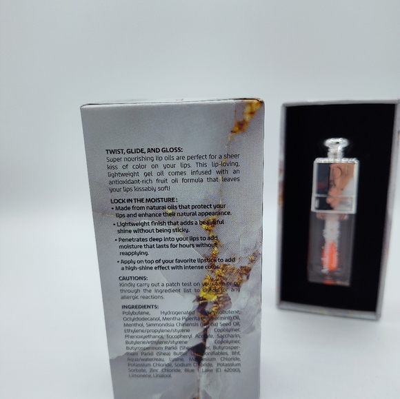 La Prédire Paris Awakening Glow Lip Oil Prestige Nourishing Frosty Clear Gloss - Picture 4 of 4